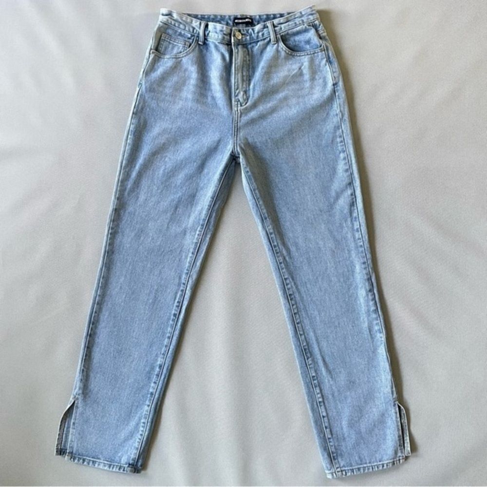 MOMOKROM High Waisted Light Wash Denim Jeans Women’s Size 10
